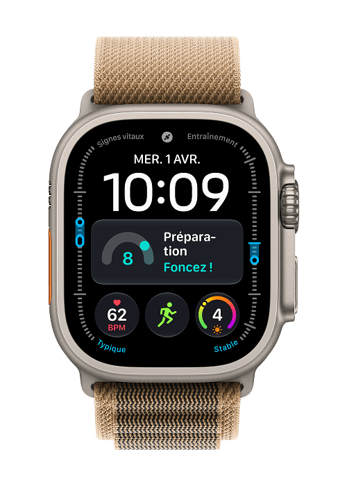 Apple Apple Watch Ultra 4 Naturel - Free Mobile