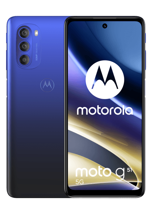 Motorola Moto G51 5G Bleu 64 Go - Free Mobile