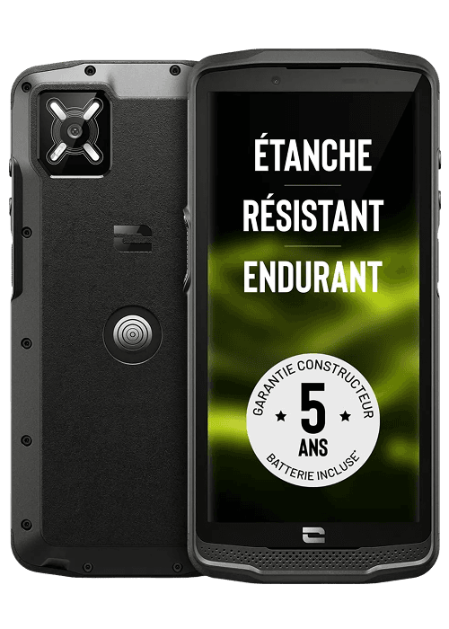 Crosscall Core M6 Noir 128 Go - Free Mobile