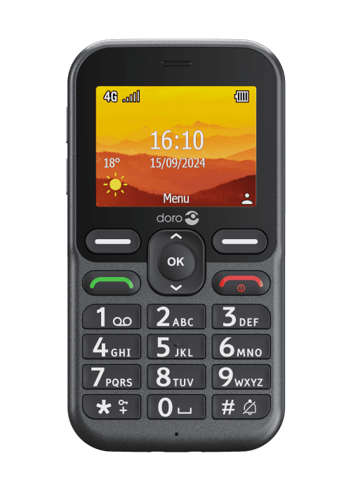 Doro Leva L10 Noir 0 Go - Free Mobile