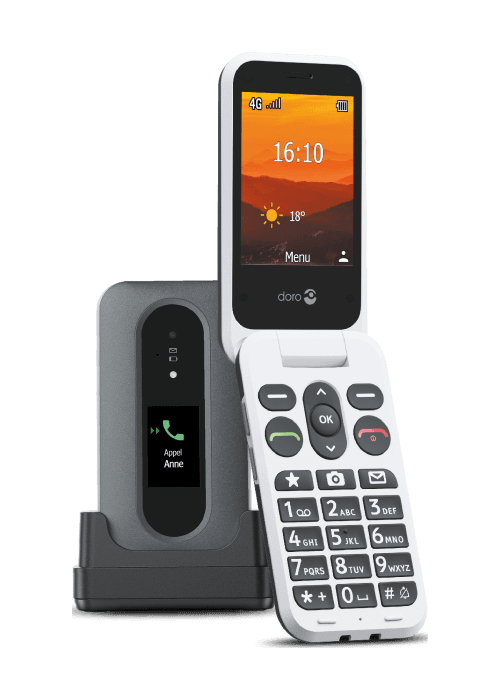 Doro Leva L30 Noir 0 Go - Free Mobile