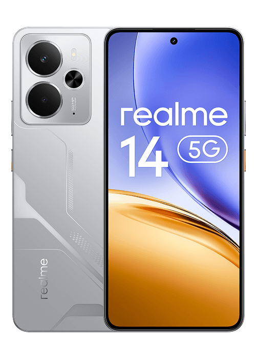 Realme 14 5G Gris 256 Go - Free Mobile