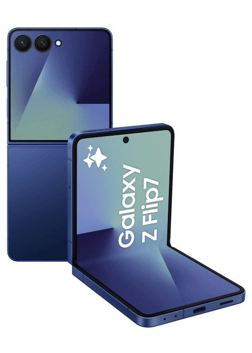 Samsung Galaxy Z Flip7 Bleu Nuit 256 Go - Free Mobile