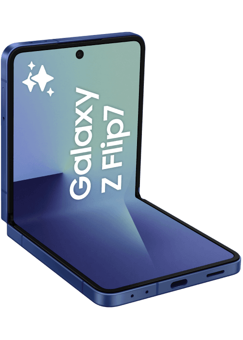 Samsung Galaxy Z Flip7 Bleu Nuit 256 Go - Free Mobile