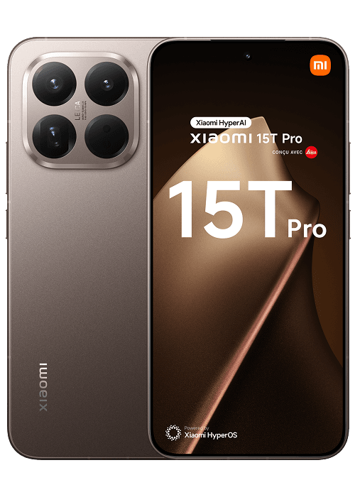 Xiaomi 15T Pro Mocha 512 Go - Free Mobile