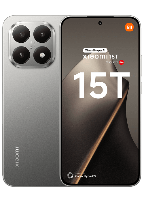 Xiaomi 15T Gris 256 Go - Free Mobile