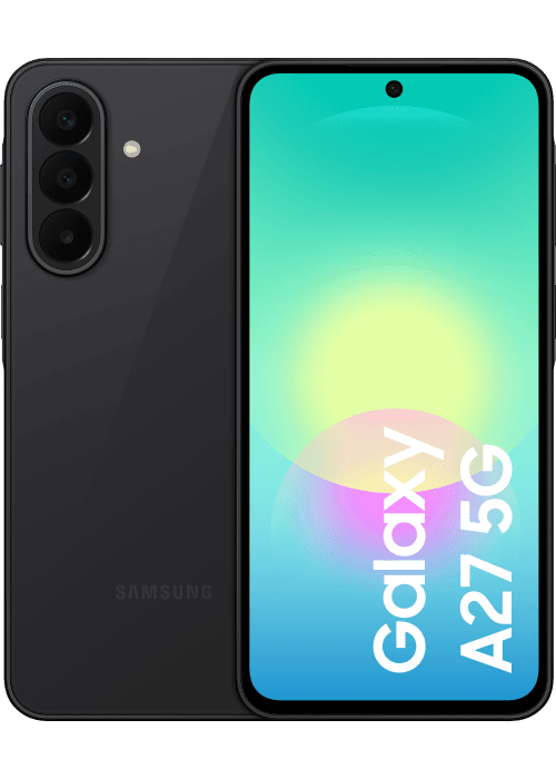 Samsung Pack Galaxy A27 5G Protection + Chargeur Noir 128 Go - Free Mobile
