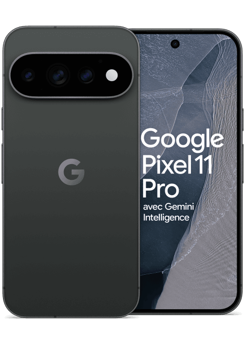 Google Pixel 11 Pro Noir Volcanique Mat 256 Go - Free Mobile