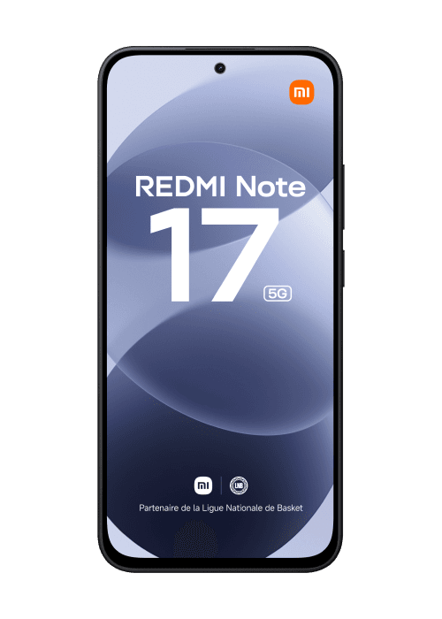 Xiaomi REDMI Note 17 5G Noir 128 Go - Free Mobile