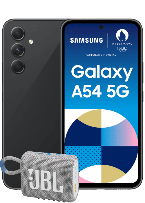 Smartphone Samsung Pack Galaxy A54 5G + JBL Go 3 Eco