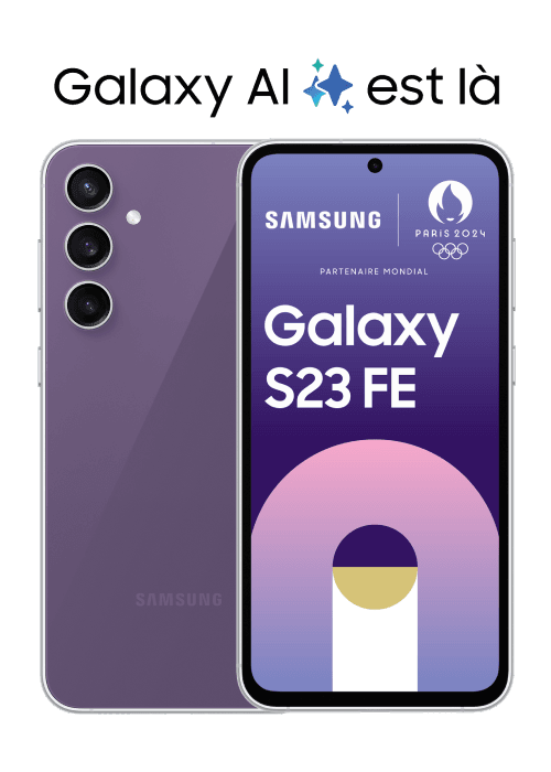 Samsung Galaxy S23 FE Violet 128 Go - Free Mobile