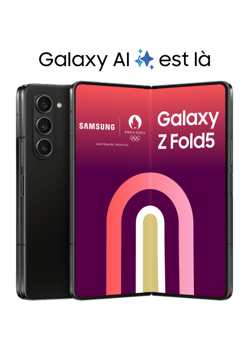 Samsung Galaxy Z Fold5 Noir 256 Go - Free Mobile